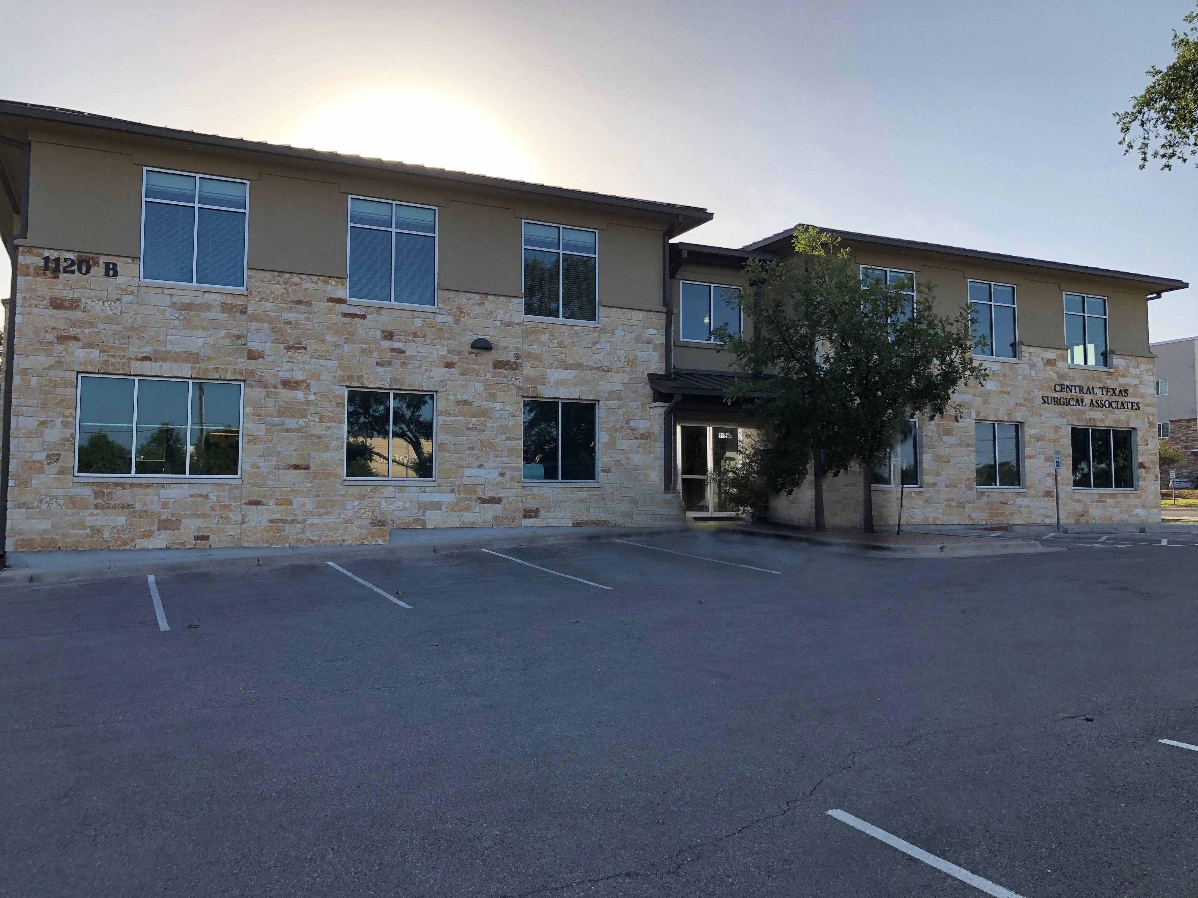 Front of Cedar Park clinic